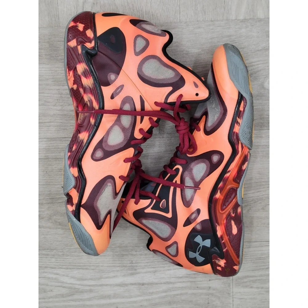 Under Armour Micro G Anatomix Spawn Elite 24 Team Coney Island PE Size 12